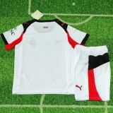 25-26  AC Milan Away Kids Soccer Jersey