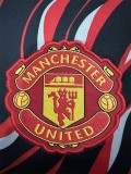 24-25 Man Utd Red Black Fans Training shirts