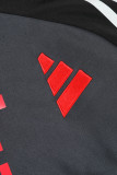 24-25 Man Utd Dark gray Kids Half Pull Tracksuit (童装)(半拉链)