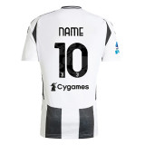 24-25 JUV Home Fans Soccer Jersey *前带广告
