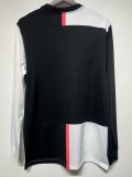 2019-2020 JUV Home Retro Long Sleeve Soccer Jersey (长袖)
