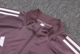 2025-26 Man Utd Grey purple Jacket Tracksuit #A2550