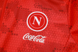 24-25 Napoli Red Jacket Tracksuit #A812(喷墨)