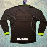 1998 Man Utd Away Long Sleeve Retro Soccer Jersey (长袖)