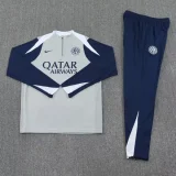 2025-26 Inter Milan Grey Half Pull Tracksuit (半拉链)