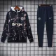 CHE Royal blue Hoodie Tracksuit (卫衣套装)
