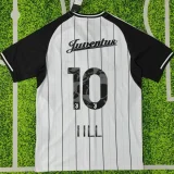 25-26 Juventus  White Casual Edition Baseball Jersey