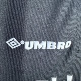 1998-1999 Man Utd Black Long Sleeve Retro Soccer Jersey (长袖)