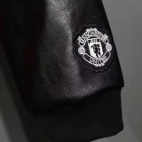 2025-26 Man Utd Red Cotton Baseball Jacket