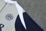 2025-26 Inter Milan Grey Half Pull Tracksuit (半拉链)