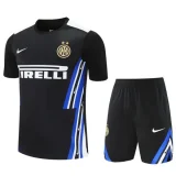 2025-26 Inter Milan Black Training Short Suit