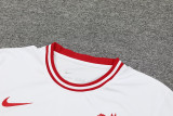 24-25 LIV White Training Short Suit