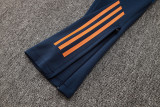24-25 JUV Royal blue Half Pull Tracksuit (半拉链)