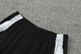 24-25 Man Utd Black Tank top and shorts suit