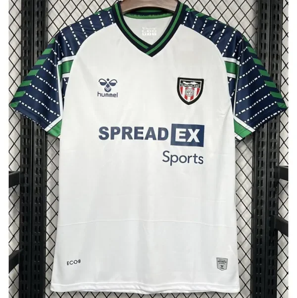 2024-25 Sunderland Away Print PROMOTED #25 Fans Soccer Jersey