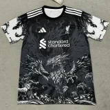 Liverpool  Black Blue Special Edition Training shirts  25/26