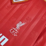 1985-1986 LIV Home Retro Soccer Jersey