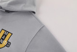 24-25 Man Utd Grey Hoodie Tracksuit (卫衣套装)