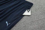 24-25 Man City Royal blue Half Pull Tracksuit (半拉链)