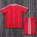 1995-1996 Liverpool  Home Kids Retro Soccer Jersey