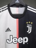 2019-2020 JUV Home Player Version 长袖球员 Long Sleeve Retro Soccer Jersey