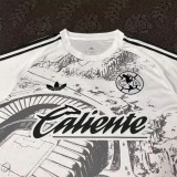 25-26 Club America White Special Edition Fans Soccer Jersey