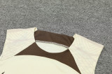 24-25 Corinthians Beige Tank top and shorts suit