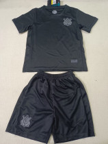 24-25 Corinthians Away Kids Soccer Jersey