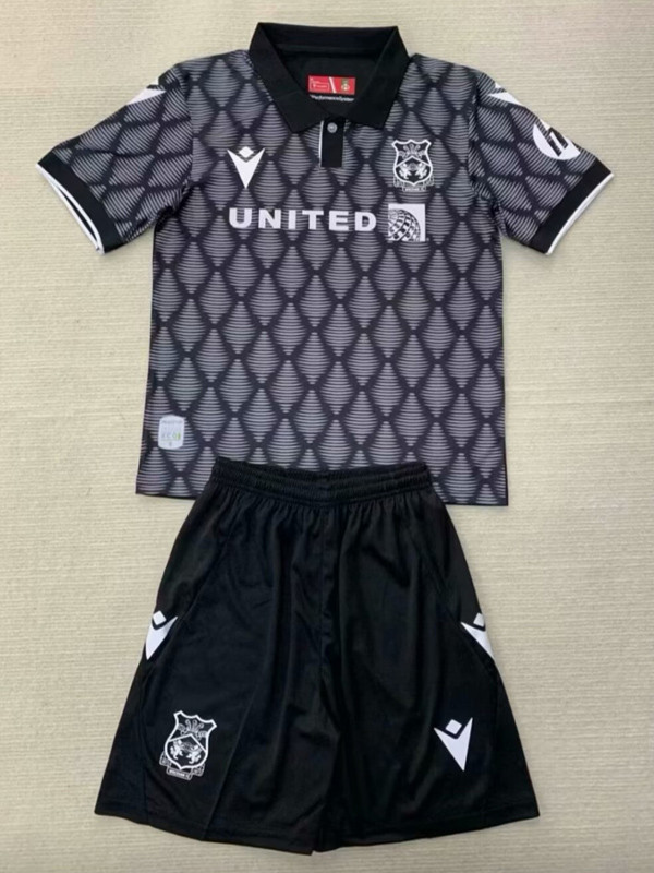 24-25 Wrexham FC Third Kids Soccer Jersey