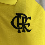 24-25 Flamengo Yellow Gray Polo Short Sleeve(有领)