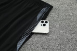 24-25 Al-Nassr Black Half Pull Tracksuit (半拉链)