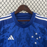 24-25 Cruzeiro Home 1:1 Fans Soccer Jersey