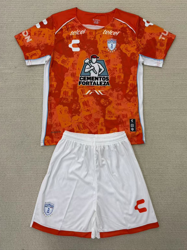 24-25 Pachuca Away Kids Soccer Jersey