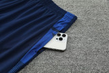 24-25 Al-Nassr Royal blue Half Pull Tracksuit (半拉链)