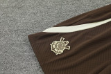 24-25 Corinthians Beige Tank top and shorts suit