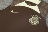 24-25 Corinthians Brown Tank top and shorts suit