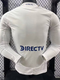 24-25 Boca Juniors Away Long Sleeve Player Version Soccer Jersey (长袖球员)