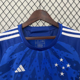 24-25 Cruzeiro Home Women Soccer Jersey (女)