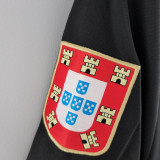 1973-1974 Benfica Black Retro Soccer Jersey