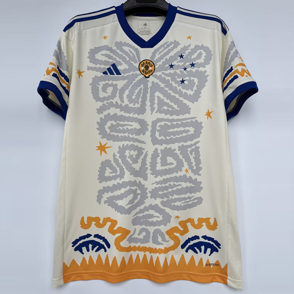 23-24 Cruzeiro Cream Color 1:1 Special Edition Training shirts