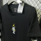 T120 Jordan Black High Quality Casual T-Shirt #起飞