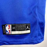 21-22 KNICKS ROSE #4 Blue Top Quality Hot Pressing NBA Jersey (Trapeze Edition) 飞人版