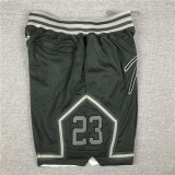 Jordan Black City Edition Top Quality NBA Pocket Pants * 乔丹