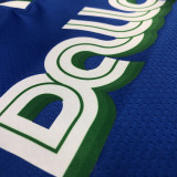 22-23 Dallas Mavericks DoNCIC #77 Blue City Edition Top Quality Hot Pressing NBA Jersey