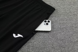 2024 JOM White Black Half Pull Tracksuit #811(半拉链)