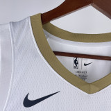22-23 Pelicans WILLIAMSON #1 White Top Quality Hot Pressing NBA Jersey（V领）