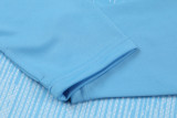 2024 NK Blue Half Pull Tracksuit (半拉链)
