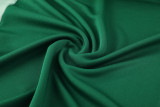 2024 AD Green Half Pull Tracksuit #AB07 (半拉链)