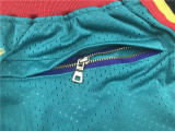 Pistons Green City Edition Top Quality NBA Pocket Pants #活塞队
