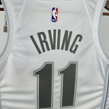 24-25 Dallas Mavericks IRVING #11 White City Edition Top Quality Hot Pressing NBA Jersey